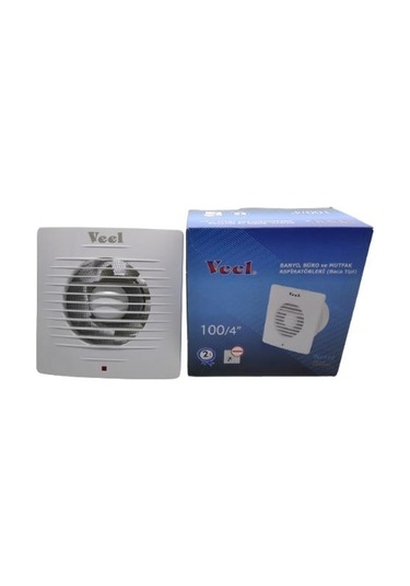 Veel Banyo Büro ve Mutfak Aspiratörleri Baca Tipi 12W 100Mm