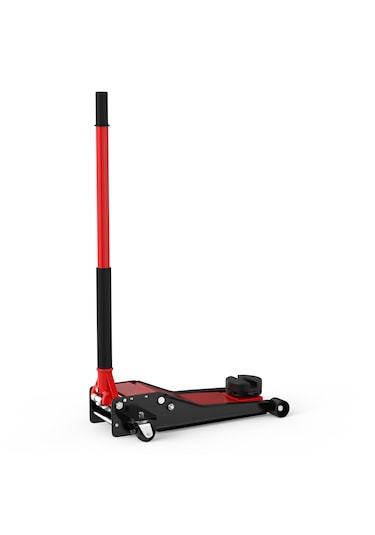 Gentor 3 Ton Hidrolik Araç Krikosu-Kaldırma Yüksekliği: 75-505mm-2 X Kauçuk Altlık-Profesyonel Manevra Krikosu-Hidrolik 360° Tekerlekler