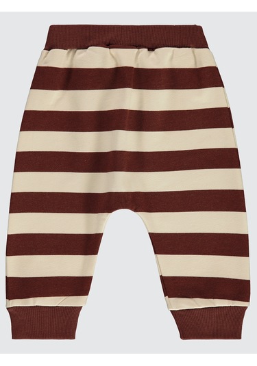 Civil Baby Erkek Bebek Patiksiz Tek Alt 6-18 Ay Çikolata Kahve Çikolata Kahve Kahverengi