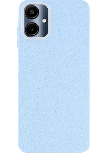 For Samsung Galaxy Uyumlu A06 Case Imd Glitter Tpu Phone Cover Large Camera Cutout - Sky Blue Gök Mavisi