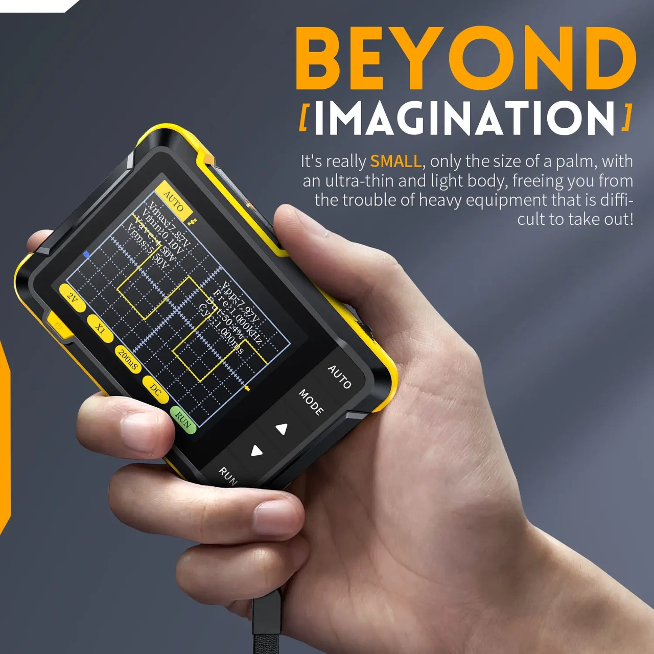 Fnirsi Dso152 2.5 Ms/s 200k Bant Genişliği Dijital Osiloskop