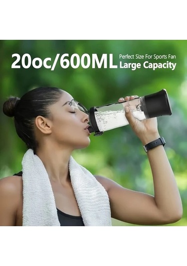 Fastbuy Kompakt Usb Şarjlı Blender, 20oz, Beyaz, Dijital Ekran, Paslanmaz Çelik Beyaz