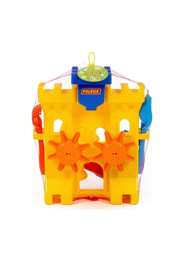 Polesie Set No.466 Kale Kum Değirmeni, Kürek No.5 Tırmık No.5 K Çok Renkli