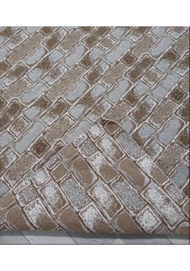 Savan Dokuma Halı Örtüsü 6m² 200 300cm Kale Kahve Kahverengi