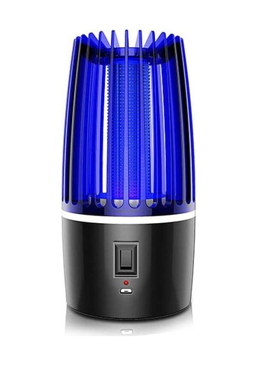 Artfulabode Zapper Uv Usb Tuzak Sinek Şarj Pil Mavi Lamba Işığı İle Gece Elektrikli Edilebilir Arada 4000mah 2'si 1 Az Mavi