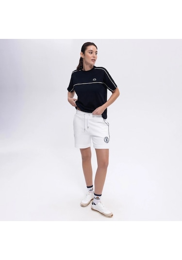 Ellesse Kadın Kırık Beyaz Pamuklu Şort Ef404-of Kırık Beyaz