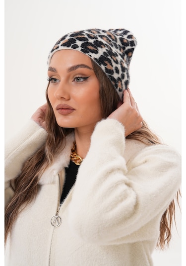 Ritagarcia Premium Soft Lepar Bere Beyaz Leopar