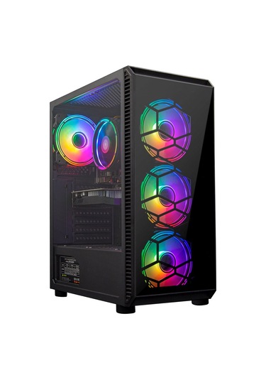 Turbox TX45 i7-860 8 GB 256 GB SSD 4 GB 23.8" Free Dos Curved Masaüstü Oyuncu Bilgisayarı