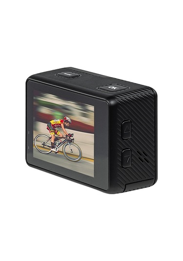 Acton Gold 4k Çift Ekranlı Aksiyon Kamerası Siyah