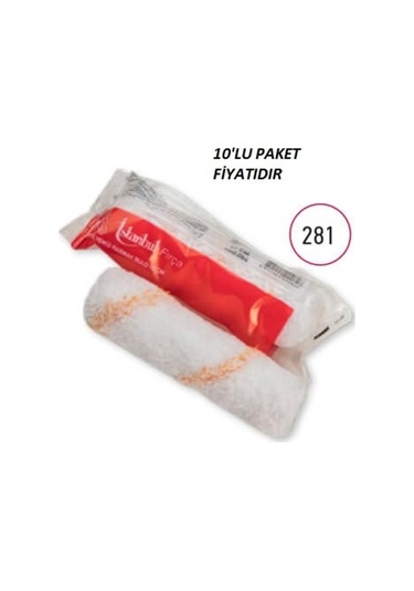 10 Cm Polyemıd Parmak Rulo Yedeği 10'lu Paket