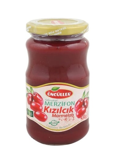 Öncüller Merzifon Kızılcık Marmelatı 430 G