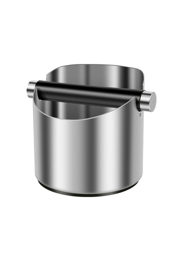 Kahve Knock Box Paslanmaz Çelik Espresso Knock Box Kaymaz Kahve