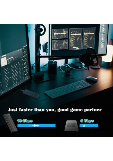 M.2 Ngff Nvme Kabin Harici Ssd Kutusu Usb3.0 Tip-c Kabin