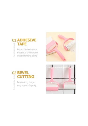 Zyzqstore 12 Ya Da 6 Adet Rulo Saç Etiket Köpek Sökücü Taşınabilir