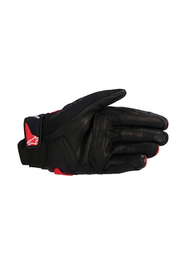 Alpinestars Sp X7 Korumalı Motosiklet Eldiveni Beyaz - Kırmızı - Siyah