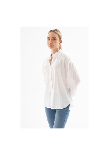 Fashion Friends Bayan Gömlek 25y0051k1 Beyaz Beyaz