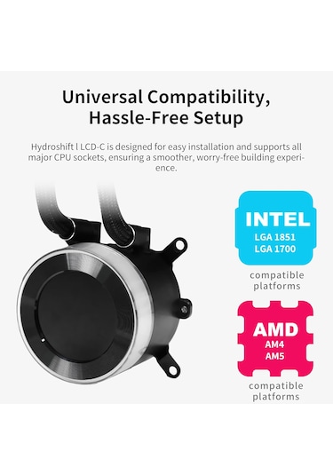 Lian Li Hydroshift Iı 360 Tl Rgb Sıvı Cpu Soğutucu - 360mm Aıo