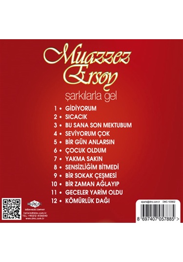 Muazzez Ersoy - Şarkılarla Gel (CD)