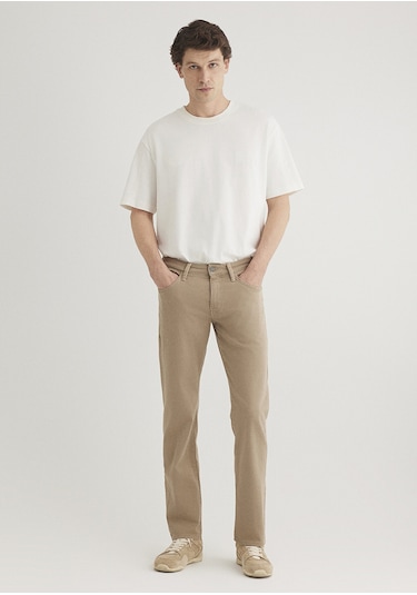 Mavi - Hunter Bej Comfort Gabardin Pantolon 0020232492 Bej