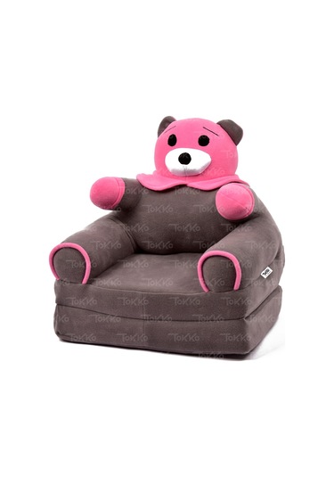 Tokko Katlanabilir Bebek-Çocuk Koltuğu Portatif Yatak Ayıcık (503564558) Pembe