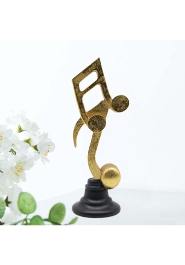Homyl Müzik Notu Heykel Koleksiyon Masa Merkezi Giriş Yatak Odası L