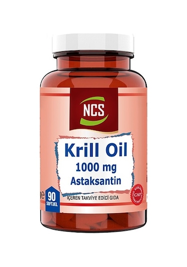 Ncs Krill Yağı 1000 Mg Astaksantin 2 Mg 90 Softgel
