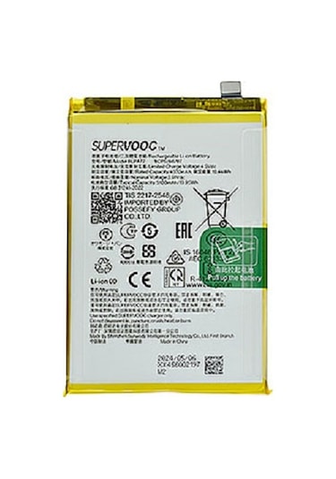 Oppo A3/a3x Pil Batarya Blpa77 Supervooc