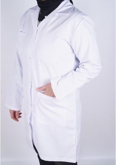Kadın İş Önlüğü Doktor Önlüğü Öğretmen Önlüğü Kaliteli Kumaş