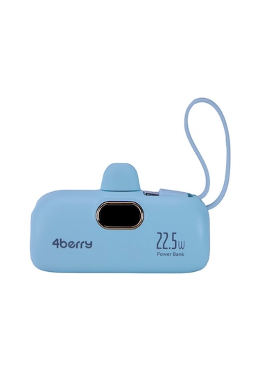 Dx269b Yeşil Powerbank 5.000 Mah, 22.5 W Type-c Hızlı Şarj