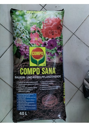 40 Lt Compo Sana İthal Torf, Saksı Torfu, Tohum, Çiçek, Fide Vb İçin 40 L