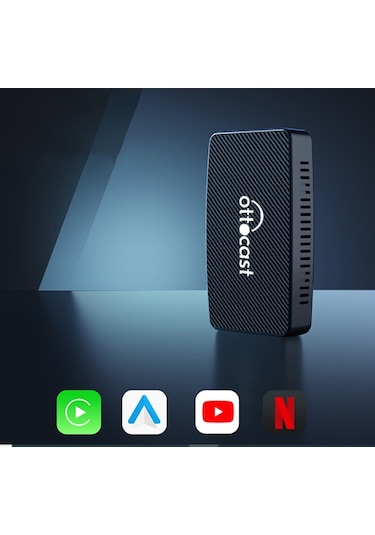 Ottocast OT-CA400 Play2Video CarPlay,Android Auto,Netflix,Youtube All in One Kablosuz