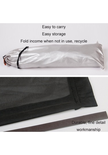 Sones 100x65 Cm Araba Sunroof Manyetik Emme Anti-sivrisinek Kapağı Anti-sivrisinek Ekran Penceresi