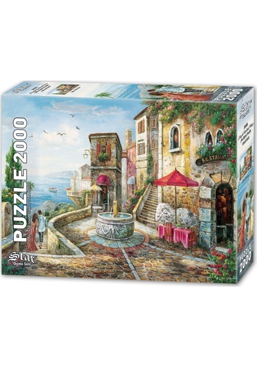 Star Puzzle Ada Köyünde Bir Gün 2000 Parça Puzzle