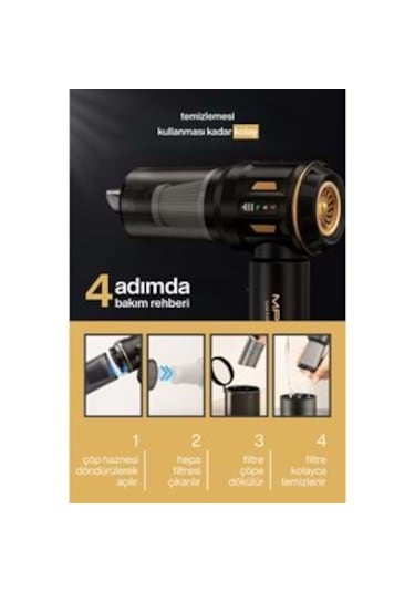 Mpıa Mcv-05 Gold Edition 10 In 1 Araç Süpürgesi 20.000pa