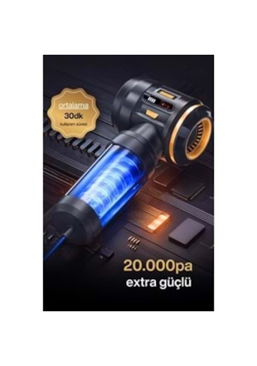 Mpıa Mcv-05 Gold Edition 10 In 1 Araç Süpürgesi 20.000pa