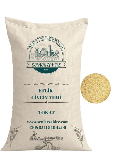 Vitaminli Mısırlı Etlik Civciv Yemi Hızlı Büyüten Granül 10 Kg