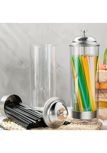 Brightnova 1pc Paslanmaz Celik Ve Cam Pipet Tutucu Organizer Buyuk Kapasiteli Mutfak Tezgah Saklama Cihazi Saglam Hijyenik Tasarim -