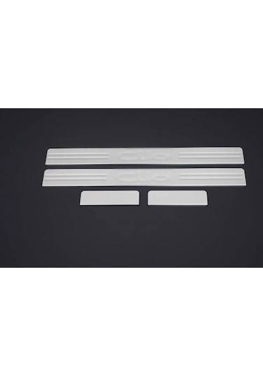 Renault Clio 3 Krom Kapı Eşiği 4 Parça Taşlı 2005-2012 Arası