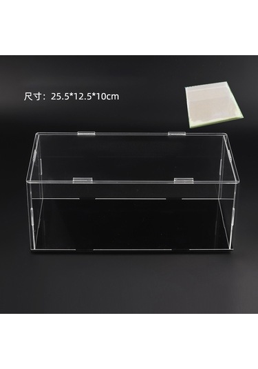 Anjiexun 1:24 Pres Döküm Oyuncak Araba İçin 1 Şeffaf Dolap 25,5x12,5x10 Cm Diğer