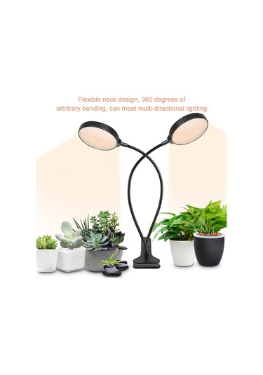 30 W Led Bitki Büyüme Işık Tam Spektrum Siyah