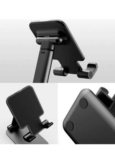 Telefon Tutucu Tablet Standı Uzayabilen Model Kayırmaz Tabanlı