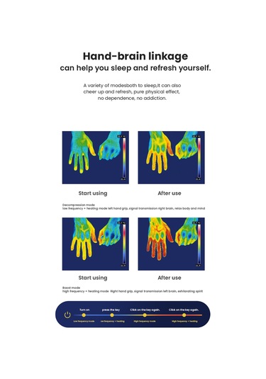 He-m004 Mikro Akımlı Uyku Yardım Cihazı Elde Taşınabilir Anksiyete Giderici Öğeler Akıllı Hipnoz Aracı Masajı Yetişkinler İçin Usb Şarj Edilebilir Rahatlatıcı Altın - Pembe