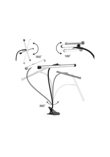 Şarj Edilebilir Boyun Klipsli Kitap Okuma Lambası Diğer