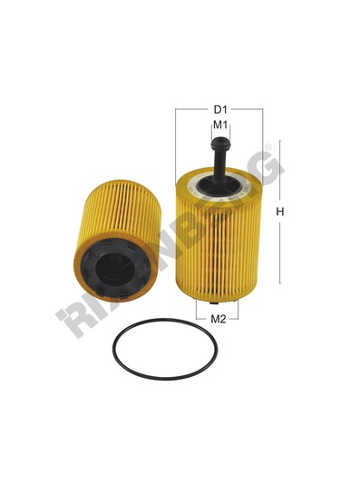 Vw Caddy Iıı 1.9tdı-2.0tdı 04-10 Yağ Filtre Rxo3811m-071115562a-hu7197x- Ox188d