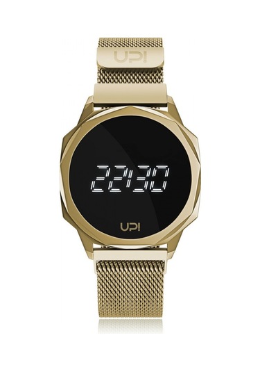 Upwatch İsim Yazılabilir Icon Gold Loop Band Unisex Kol Saati
