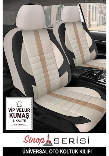 Mini Countryman F60 Cooper S 2.0 192 Hp All4 2018 Uyumlu .sinop. Serisi Velur Kumaş Bej Oto Kılıfı Tam Set