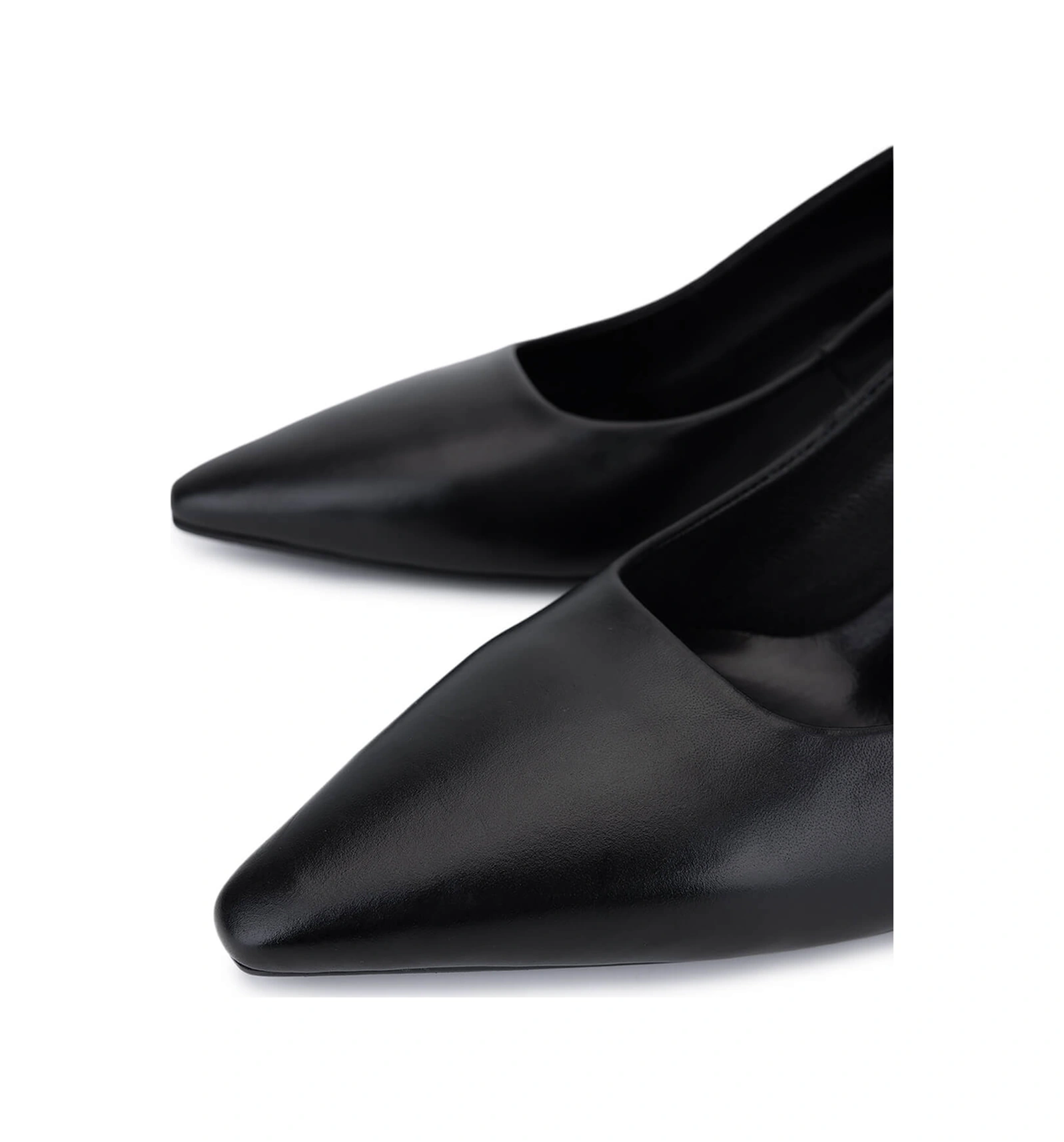 Tamer Tanca Kadın Hakiki Deri Siyah Topuklu Ayakkabı 492 60701 Bn Ayk Sk25-26 Sıyah Derı Siyah