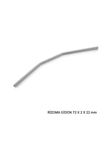 Tvs Raider Uyumlu Rizoma Gidon Gümüş Gri 72 X 8 X 22