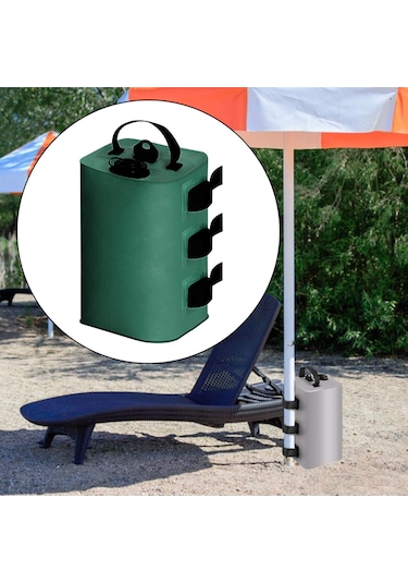 Dolıty Gölgelik Su Ağırlık Çantası Katlanır Bacak Yeşil-20-l 20 L Çok Renkli