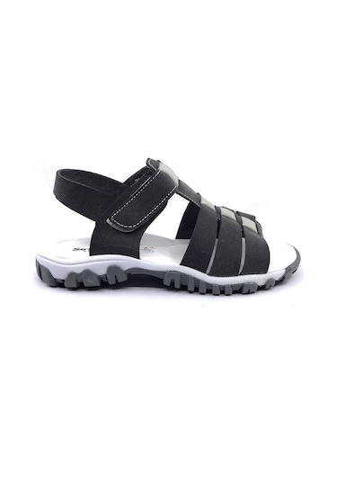 Arzen 4005 Şeritli Erkek Çocuk Sandalet Ayakkabı 001
